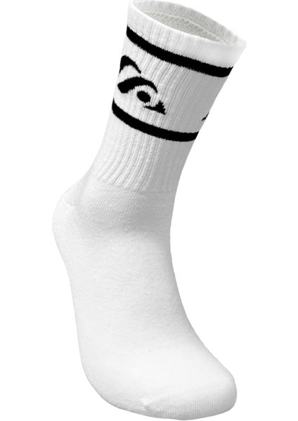 Logo Tennis 2 Pack Unisex Siyah Çorap modelleri