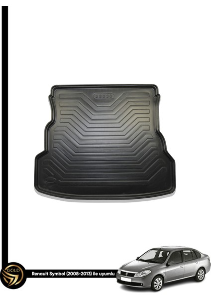 Renault Symbol Sedan 2007 - 2012 3D Tam Uyumlu Voic Kauçuk Bagaj Havuzu fiyatları