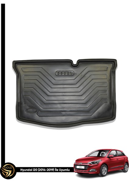 Hyundaı I20 Hb 2014 ve Sonrası 3D Tam Uyumlu Voic Kauçuk Bagaj Havuzu
