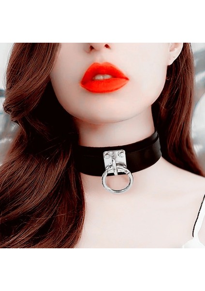 XQ-203 Kolye Kadınlar Için Yaka Deri Punk Gerdanlık Kaya Gotik Siyah Pu Harajuku Çivili Esaret Çan Parti Takı Aksesuar Gerdanlık (Yurt Dışından) fiyatları