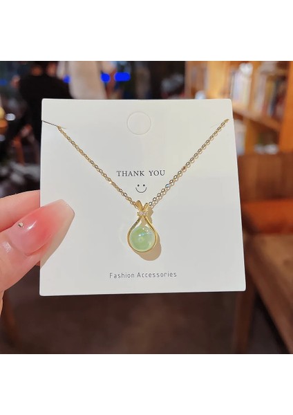 XL345-1 Yeni Moda Trendi Titanyum Çelik Zarif ve Narin Denizkızı Inci Kolye Bayanlar Kıdemli Takı Doğum Günü Partisi Hediye (Yurt Dışından) fiyatları