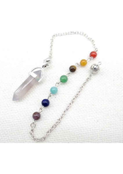 No.16 Doğal Taş Taş Kuvars Kristal Lapis Agateakra Reiki Şifa Pendül Kolye Hex Sarkaçlar Maden Arama Için Divinatio (Yurt Dışından)
