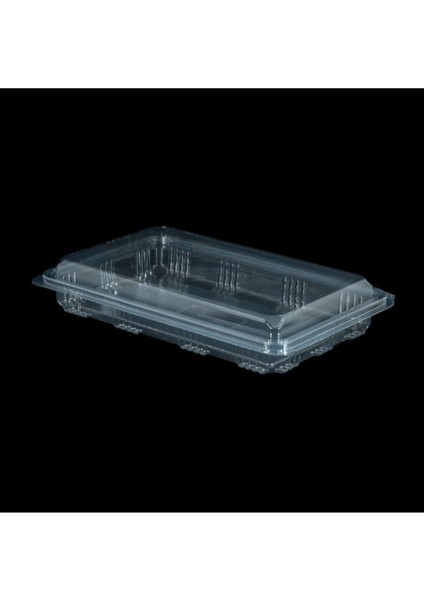 Plastik Sızdırmaz 500GR Baklava Kabı Şeffaf Güllaç 100'LÜ Kendinden Kapaklı Ekler fiyatları