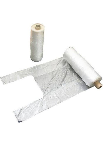 Rulo Hışır Atlet Poşet Orta Boy 200 Lü x 3 Adet