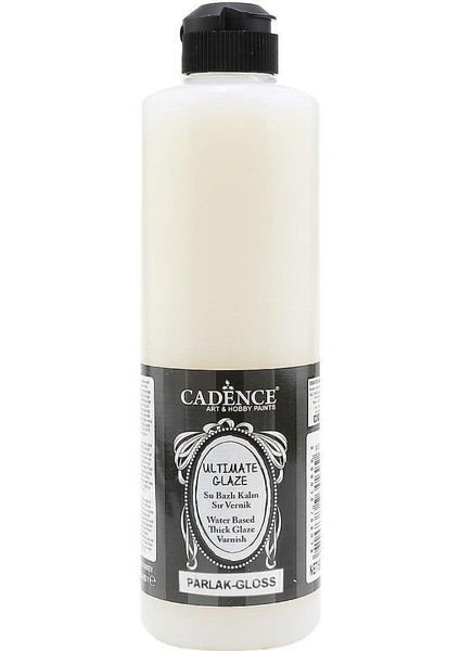 Su Bazlı Kalın Parlak Sır Vernik 500 M