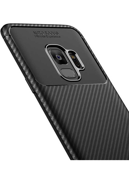 Galaxy S9 Uyumlu App Negro Silikon Kapak-Kahverengi modelleri