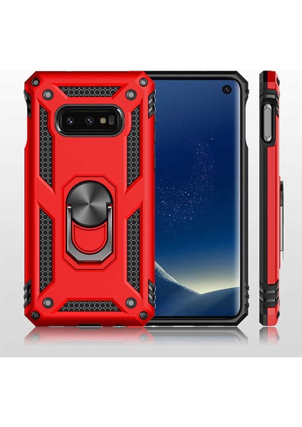 Galaxy S10E Uyumlu App Vega Kapak-Rose Gold