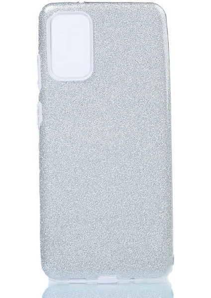 Galaxy S20 Plus Uyumlu App Shining Silikon-Gri