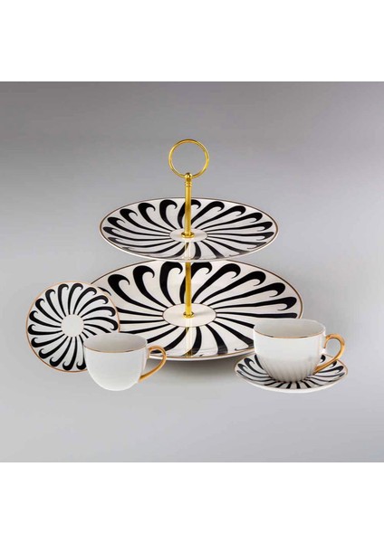 Motus 100 25 Parça 6 Kişilik Kahve Çay Seti