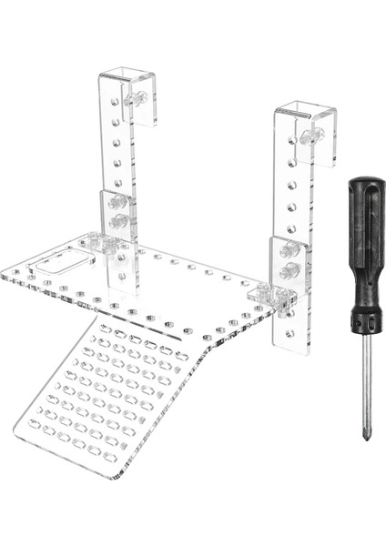 Şeffaf Stil 15.5X16X19CM Keyif Platformu Kaplumbağa Teras Tankı Asılı Kaplumbağa Akvaryumu Dinlenme Terasları Alanı Tırmanma Balıkları Büyük Sürüngen Merdiven Rampası Üstü (Yurt Dışından) fiyatları
