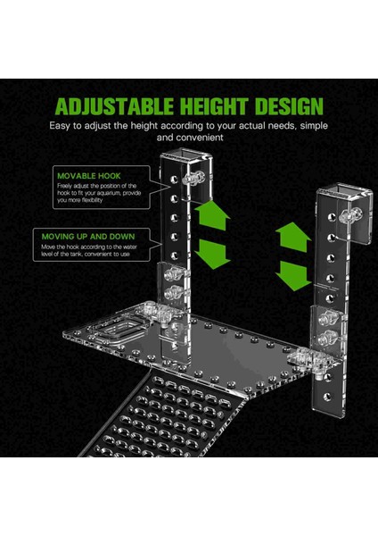Şeffaf Stil 15.5X16X19CM Keyif Platformu Kaplumbağa Teras Tankı Asılı Kaplumbağa Akvaryumu Dinlenme Terasları Alanı Tırmanma Balıkları Büyük Sürüngen Merdiven Rampası Üstü (Yurt Dışından) modelleri