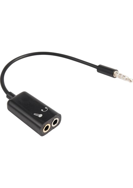 3,5 mm Kulaklık+Mikrofon Adaptörü, Kablo Demeti Konnektörünü Birleştirir (Yurt Dışından)