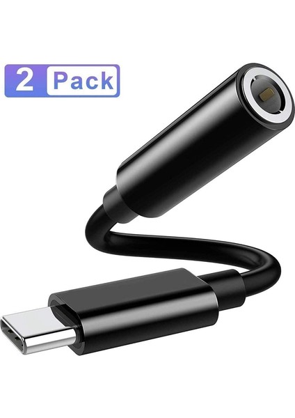 Type-C - 3,5mm Ses Adaptörü, USB Type C - 3,5mm Kulaklık Jakı (Yurt Dışından)