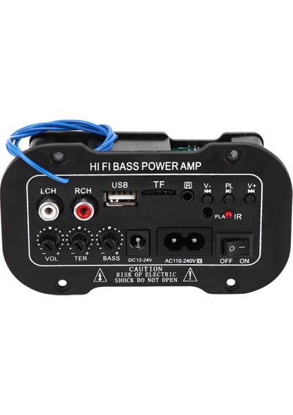 Bluetooth Hifi Amplifikatör, 5 Inç Oto Araba Dijital Bluetooth Amplifikatör (Yurt Dışından)