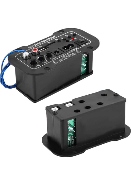 Bluetooth Hifi Amplifikatör, 5 Inç Oto Araba Dijital Bluetooth Amplifikatör (Yurt Dışından)