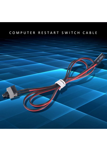 Pc Anahtarları Sıfırlama Bilgisayarı Için 20,5 "uzun Güç Düğmesi Anahtarı Kablosu (Yurt Dışından)