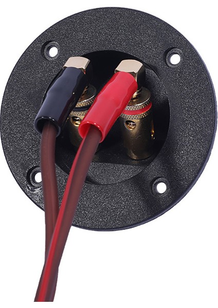 Banana Plug Hoparlör Kablosu Çift Banana Plug Hoparlör Sesi 1m (Yurt Dışından)