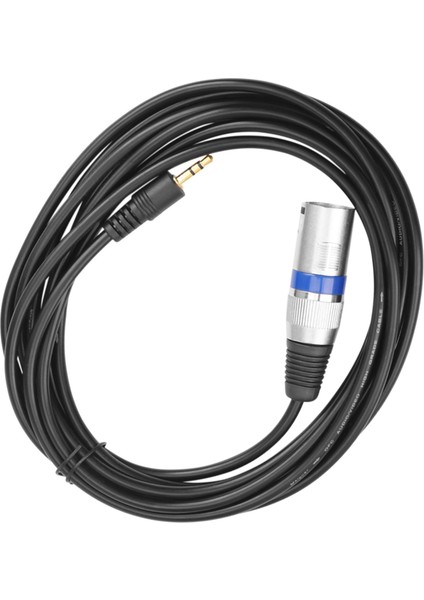 3m 3,5mm Stereo Jak Fişi 3 Pin Xlr Erkek Kablo Mikrofon Sesine (Yurt Dışından)