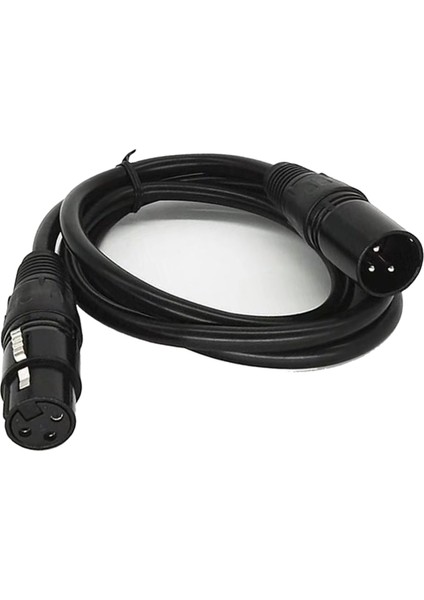 Xlr Erkek - Dişi M/f Ses Kablosu, Mikrofon Mikseri Için Korumalı 3m (Yurt Dışından)