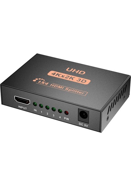 Ps5 Için 4K 1x4 HDMI Ayırıcı 1 Bağlantı Noktasından 4 HDMI USB Destekli Ayırıcıya (Yurt Dışından)