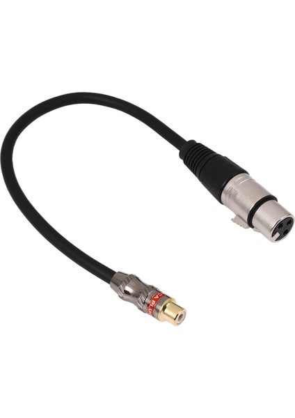Pin Xlr Dişi - Rca Dişi Jack Kurşun Adaptör Kablosu Konektörü (Yurt Dışından)