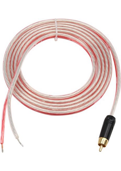 Audiophile Aktif Hoparlör Tekli Rca Lotus Kafa Hoparlör Kablosu (Yurt Dışından)