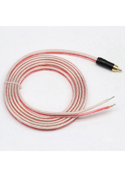 Audiophile Aktif Hoparlör Tekli Rca Lotus Kafa Hoparlör Kablosu (Yurt Dışından)