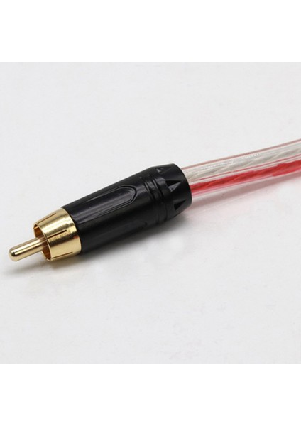Audiophile Aktif Hoparlör Tekli Rca Lotus Kafa Hoparlör Kablosu (Yurt Dışından)