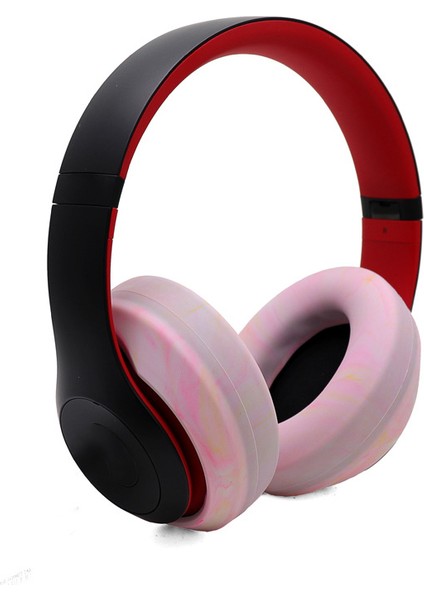 Beats Studio3 Bluetooth Kulaklık Siyah Için Silikon Kulak Pedleri Kapağı (Yurt Dışından)