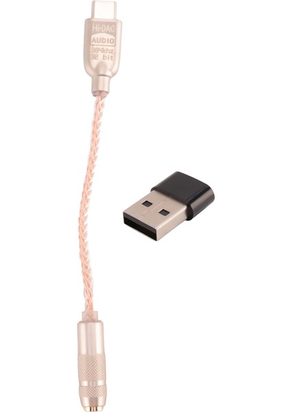 Type-C - 3,5 Jack ALC5686 Çipli Kulaklık Ses Kablosu (Usb Başlığı) (Yurt Dışından)