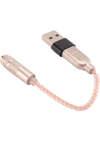 Type-C - 3,5 Jack ALC5686 Çipli Kulaklık Ses Kablosu (Usb Başlığı) (Yurt Dışından)