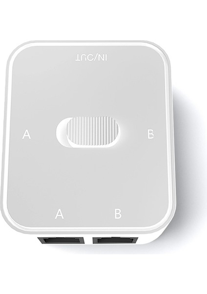 2 Bağlantı Noktalı RJ45 Lan Cat6 Anahtar Seçici (Yurt Dışından)
