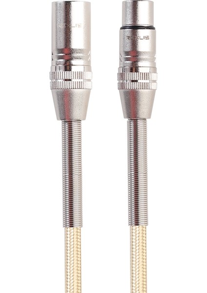 Xlr Kablosu 16.4ft Örgülü Xlr Erkek - Kadın, Hoparlör Mikrofonları Için (Yurt Dışından)