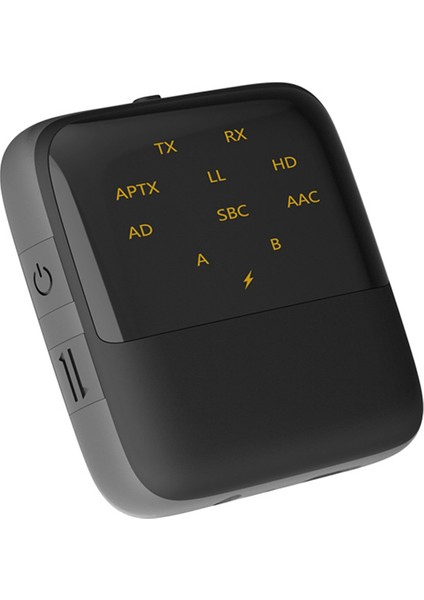 Alıcı-Verici Aptx Hd Düşük Gecikme Aux 2'si 1 Arada Kablosuz Ses Adaptörü (Yurt Dışından)