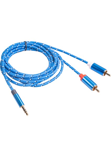 Rca Kablosu 3.5mm Jack Erkek - 2 Rca Erkek Kulaklık Ayırıcı Kablo, 1.8m (Yurt Dışından)