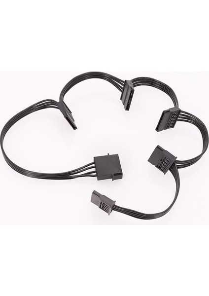 Molex 4pin Ide - 5 Sata 15PIN Sabit Disk Güç Kaynağı Ayırıcı Kablo (Yurt Dışından)