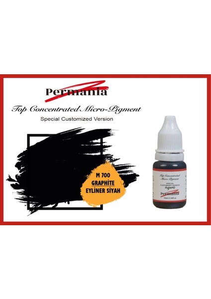 Permania Kalıcı Makyaj Boyası Eyeliner 10ML