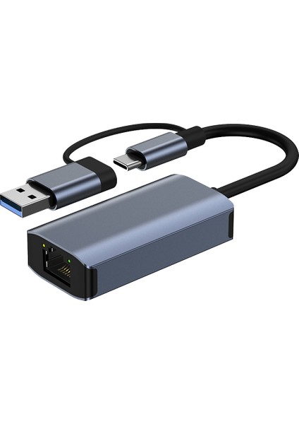 USB 3.0 Gigabit Ethernet Adaptörü USB C RJ45 Ağ Kartı (Yurt Dışından)