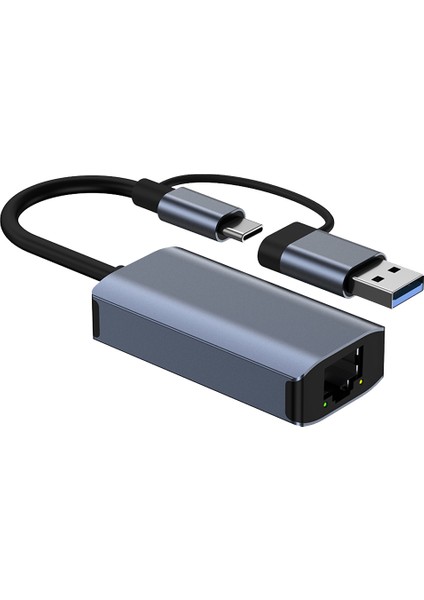 USB 3.0 Gigabit Ethernet Adaptörü USB C RJ45 Ağ Kartı (Yurt Dışından)