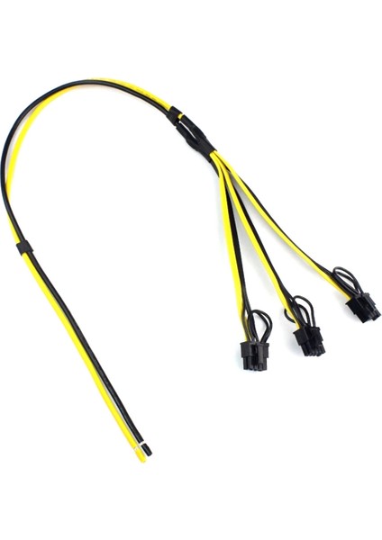 1 Adet Güç Kaynağı Kablosu 6+2 Pin Kart Hattı 1 Ila 3 6pin+ 2pin Adaptör (Yurt Dışından)