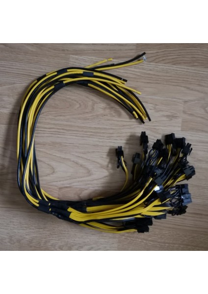 1 Adet Güç Kaynağı Kablosu 6+2 Pin Kart Hattı 1 Ila 3 6pin+ 2pin Adaptör (Yurt Dışından)