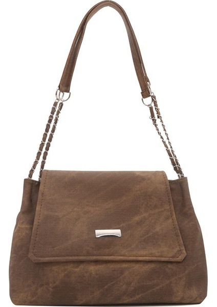 Retro Banliyö Tüm Maç Zincir Omuz Çapraz Askılı Çanta (Yurt Dışından)