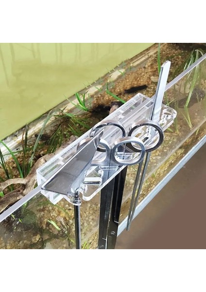 S Tarzı Balık Tankı Aquascaping Aracı Su Bitki Kitleri Yönetim Tutucu Cımbız Depolama Rafı, Akvaryum Tankı Monteli (Yurt Dışından) modelleri