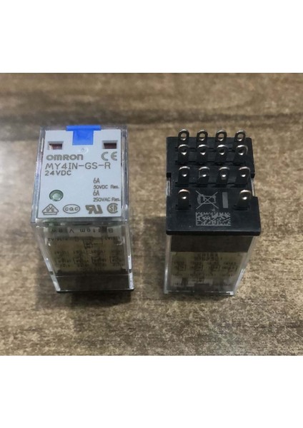 MY4IN-GS-R 24DC (24VDC,4NO/4NC,14P-6A,RÖLE)