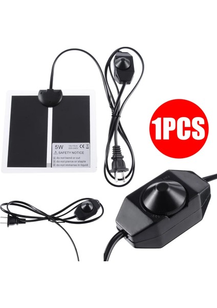 14W Tarzı Teraryum Sürüngen Isı Mat Tırmanma Pet Isıtma Sıcak Ped Sürüngenler Malzemeleri Için Ayarlanabilir Sıcaklık Kontrol Paspasları (Yurt Dışından) fiyatları