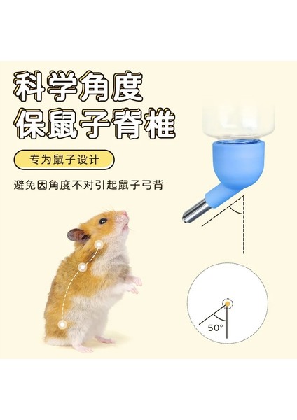 Gri Tarzı 80ML Hamster Tiryakisi Plastik Pet Su Şişesi Dağıtıcı Besleyici Asılı Pet Kobay Sincap Tavşan Köpek Içme Kafa Boru Çeşmesi (Yurt Dışından) modelleri
