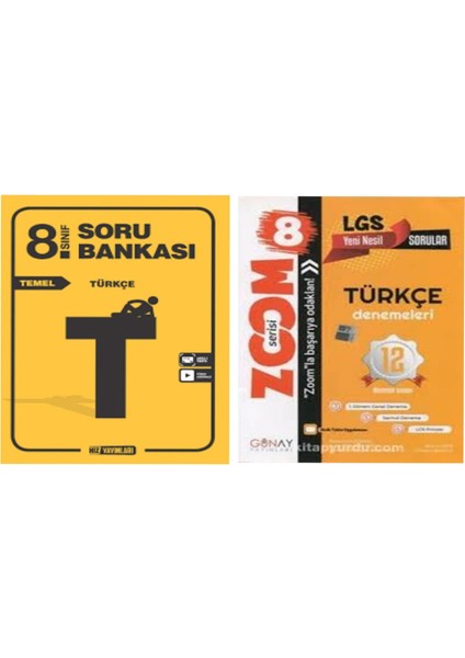 8. Sınıf Temel Türkçe Soru Bankası - Türkçe 12'li Branş Denemesi