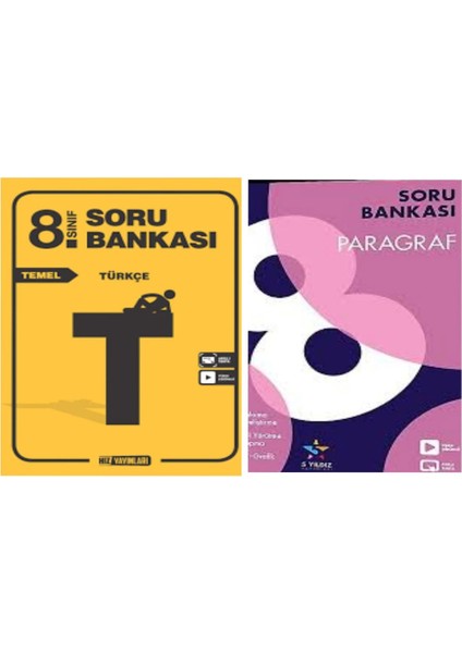 8. Sınıf Temel Türkçe Soru Bankası - Türkçe Paragraf Soru Bankası