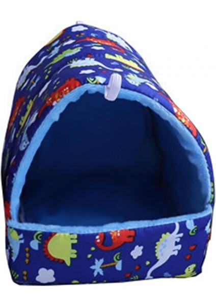 Mavi Stil S Beden Sincap Evi Sevimli Hamster Gine Domuzları Uyku Yuvası Ev Pet Yatak Hamster Yatak Hamster Kirpi Pet Yatak Fareler Için Ev (Yurt Dışından)