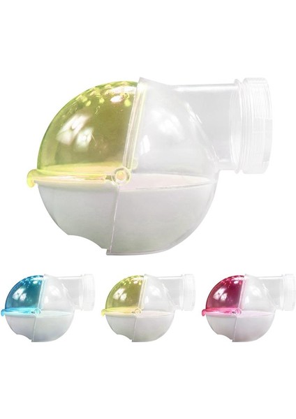 Sarı Stil Hamster Banyo Akrilik Malzeme Nefes Hamster Kum Banyosu Konteyner Kirpi Kafesi Sincap Mağarası Küçük Evcil Hayvan Aksesuarları (Yurt Dışından) indirimleri